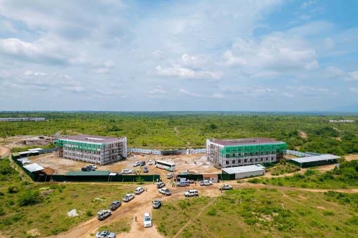 Gombero College City under construction